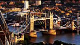 Tower Paintings - tower bridge by Unknown Artist